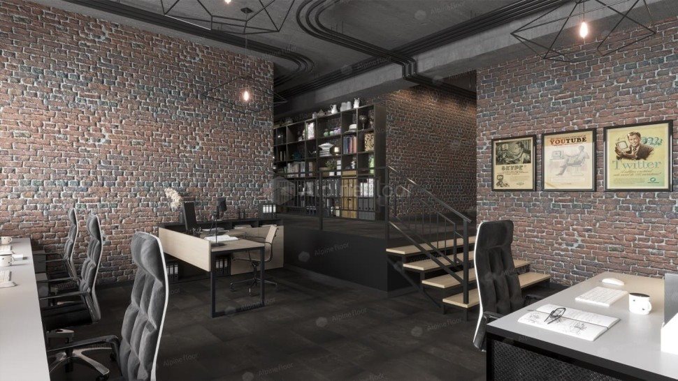 Виниловая плитка "Alpine Floor" Light Stone Ларнака (608*303*2,5 мм) — купить в Петрозаводске