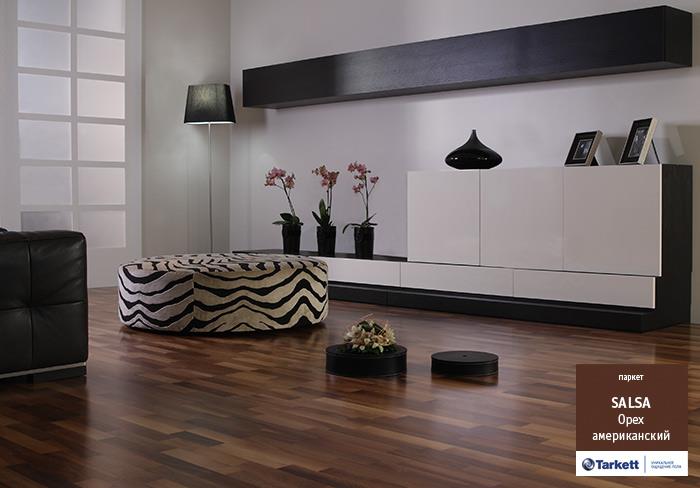 Паркетная доска "Tarkett" Salsa Орех американский (2283*194*14 мм) — купить в Петрозаводске